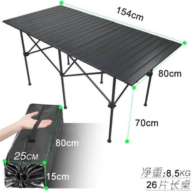 Waterproof Outdoor Folding Camping Picnic Table - Image 14