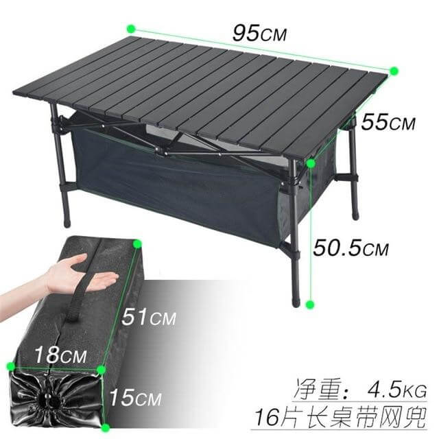 Waterproof Outdoor Folding Camping Picnic Table - Image 6