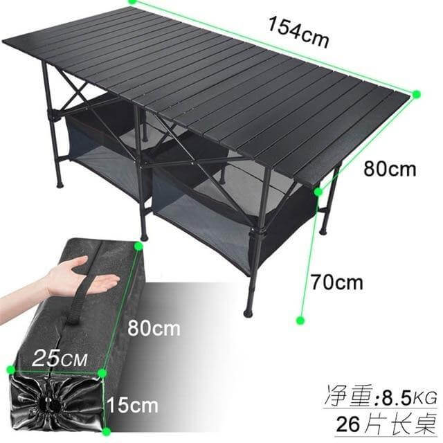 Waterproof Outdoor Folding Camping Picnic Table - Image 8