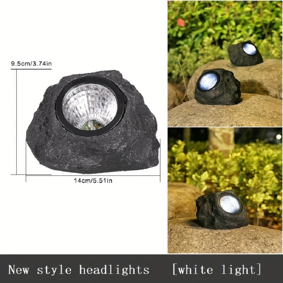 Waterproof Outdoor Solar Rock Spotlight Lamps - Image 3