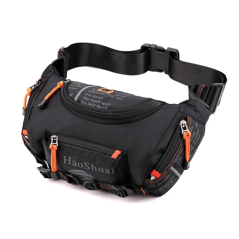 Waterproof Oxford Style Stash Waist Bag - Image 7