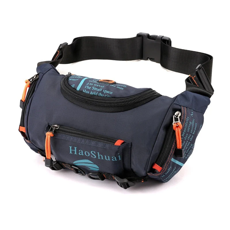 Waterproof Oxford Style Stash Waist Bag - Image 9