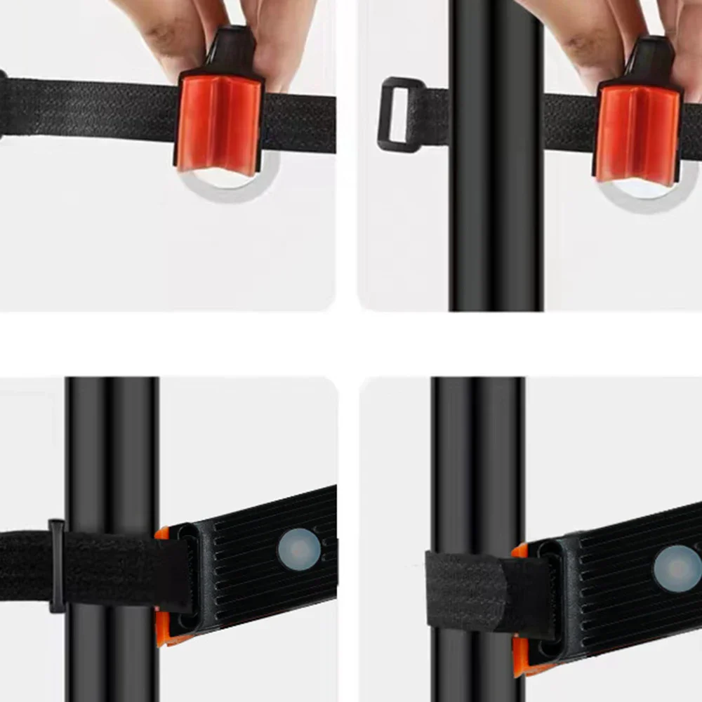 Waterproof Rechargeable LED Safe Ride Bike Tail Light - Image 7