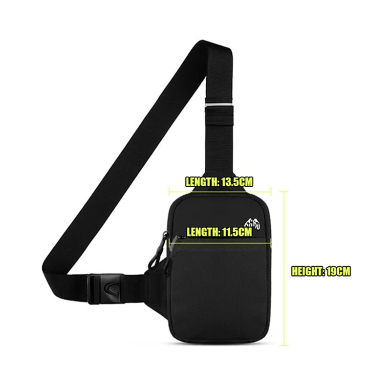 Waterproof Shoulder Sport Wave Chest Bag - Image 6