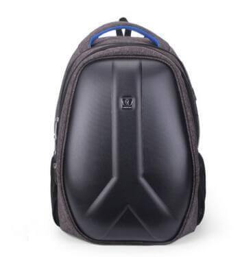 Waterproof Shoulder Vintage Oil Wax Canvas Backpack - Image 3
