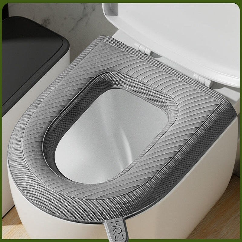 Waterproof Soft Toilet Seat Cover Lifter - Image 2