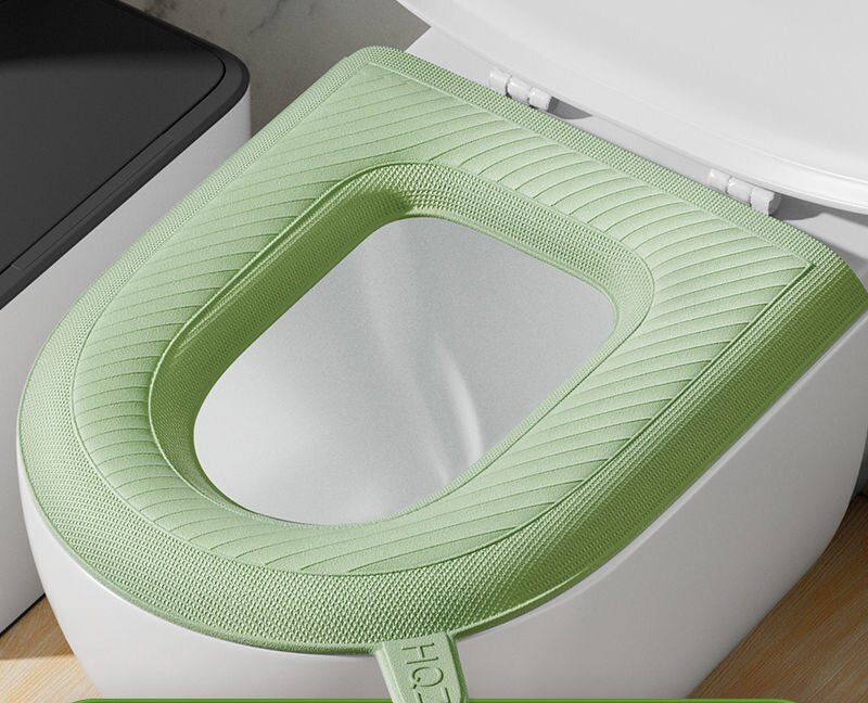 Waterproof Soft Toilet Seat Cover Lifter - Image 4