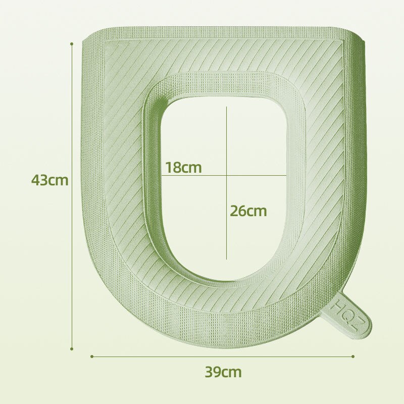 Waterproof Soft Toilet Seat Cover Lifter - Image 5
