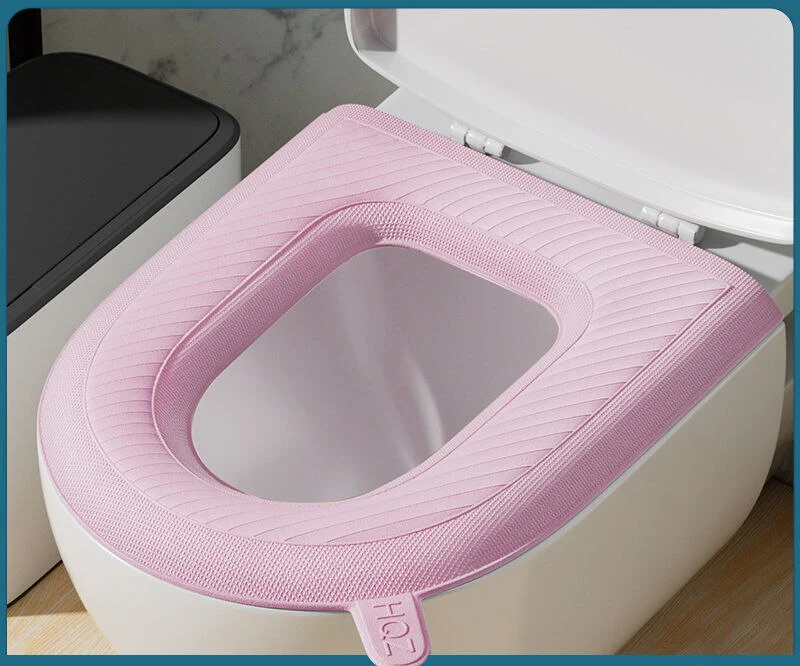 Waterproof Soft Toilet Seat Cover Lifter - Image 8
