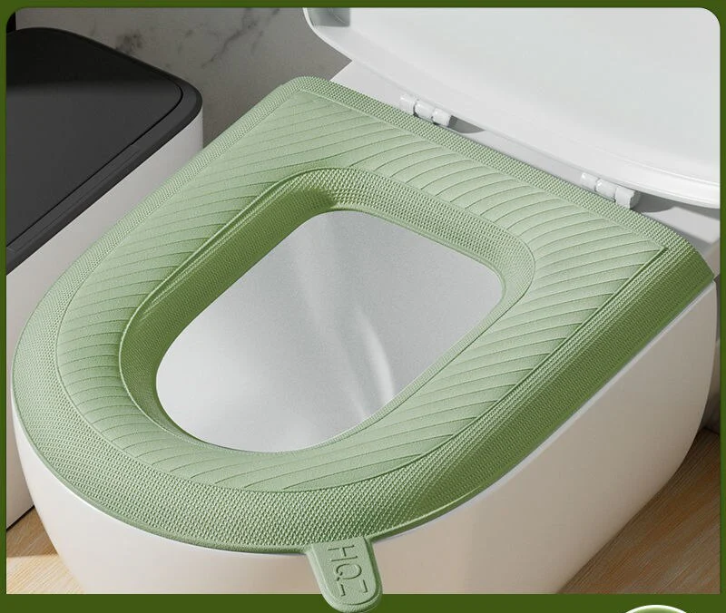 Waterproof Soft Toilet Seat Cover Lifter - Image 9