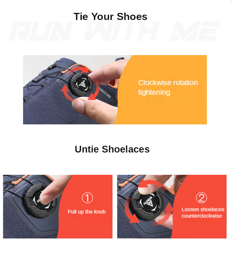 Waterproof Speed Hiker Automatic Lace Up Boots - Image 6