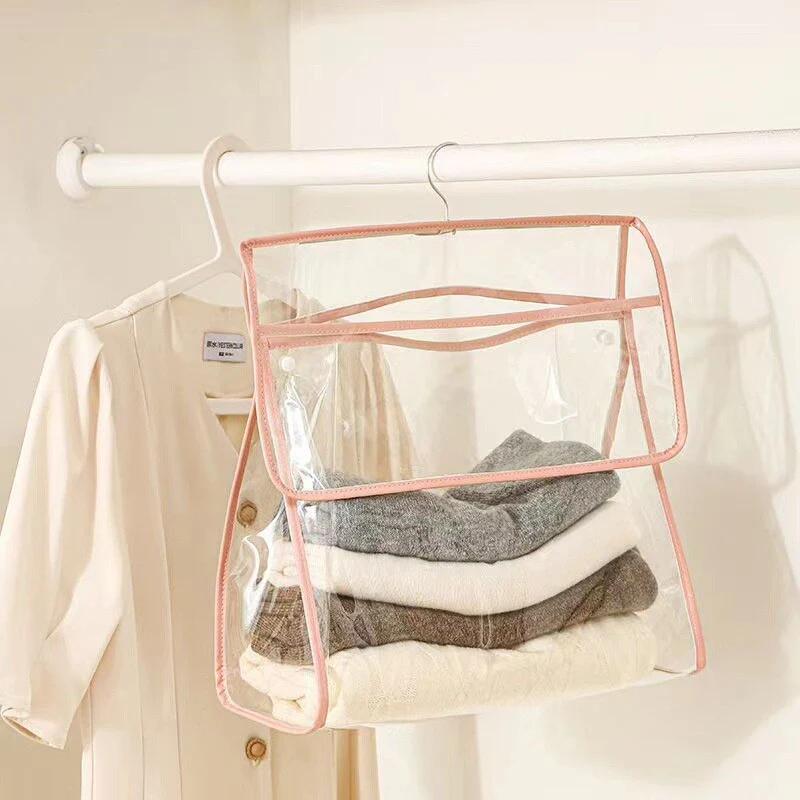 Waterproof Transparent Hanging Bathroom Organizer Bag - Image 3