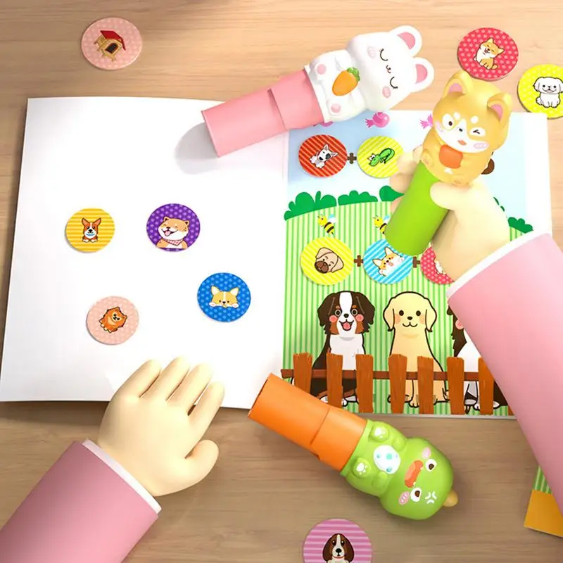 Waterproof Unlimited Fun Kids Sticker Stamp Set - Image 4