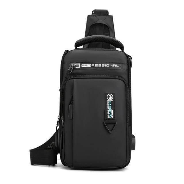 Waterproof USB Cross Body Shoulder Bag - Image 14