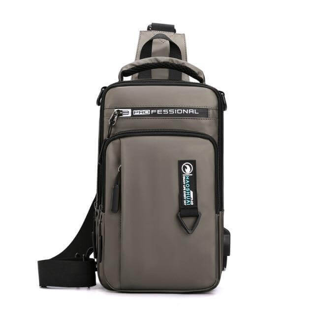 Waterproof USB Cross Body Shoulder Bag - Image 15