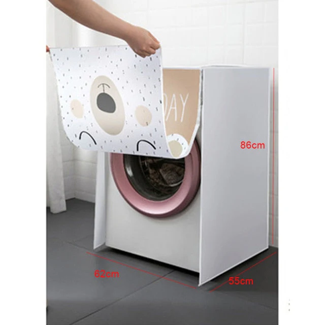 Waterproof Washing Machine Animals Dust Cover - Image 10
