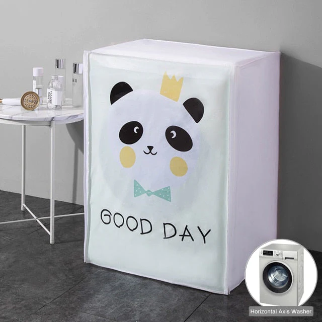 Waterproof Washing Machine Animals Dust Cover - Image 13
