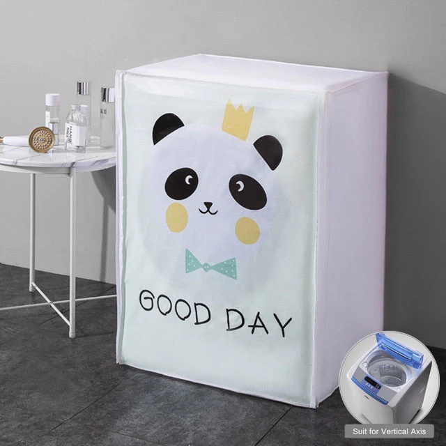 Waterproof Washing Machine Animals Dust Cover - Image 14