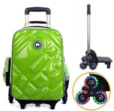 Waterproof Wheeled Geometric Shaped Bags - Image 4