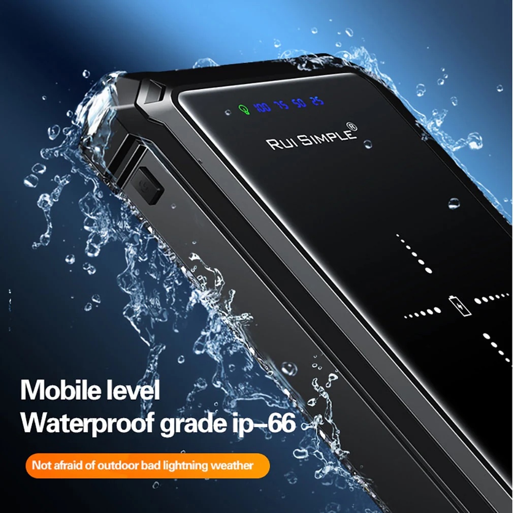 Waterproof Wireless Charging LED Lamp Power Bank - Image 6