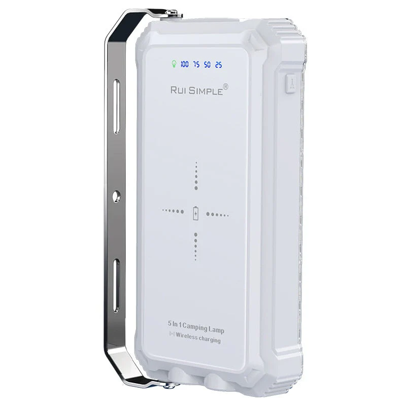 Waterproof Wireless Charging LED Lamp Power Bank - Image 8