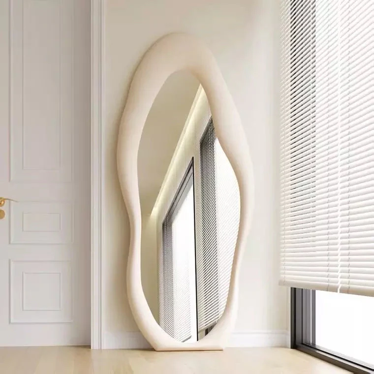 Wavy-Curvy-Asymmetrical Irregular Large Mirror - Image 2
