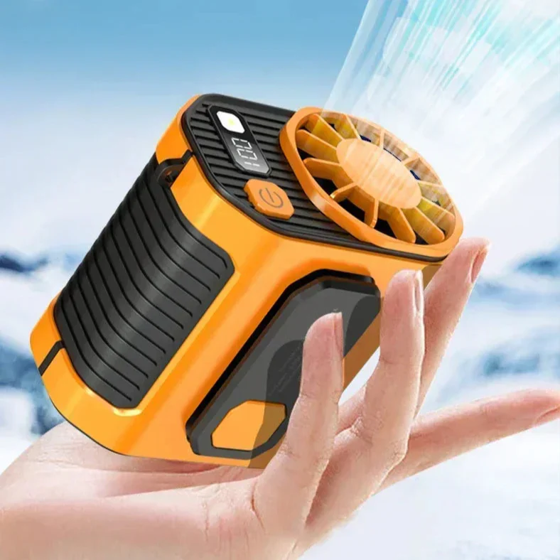 Wearable Clip-On Cooling Mini Powerful Fan - Image 3