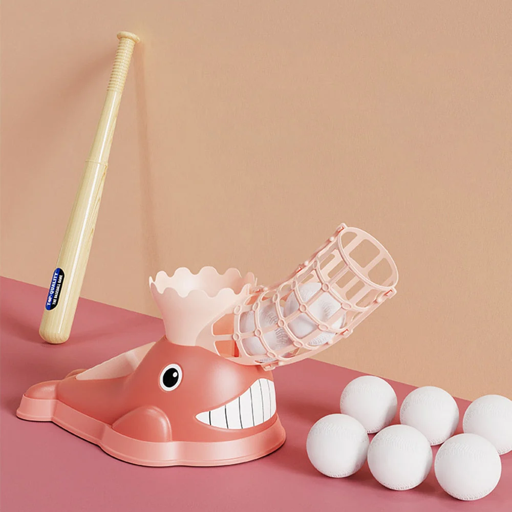 Whale Baseball Launcher Trainer Toy Set - Image 3