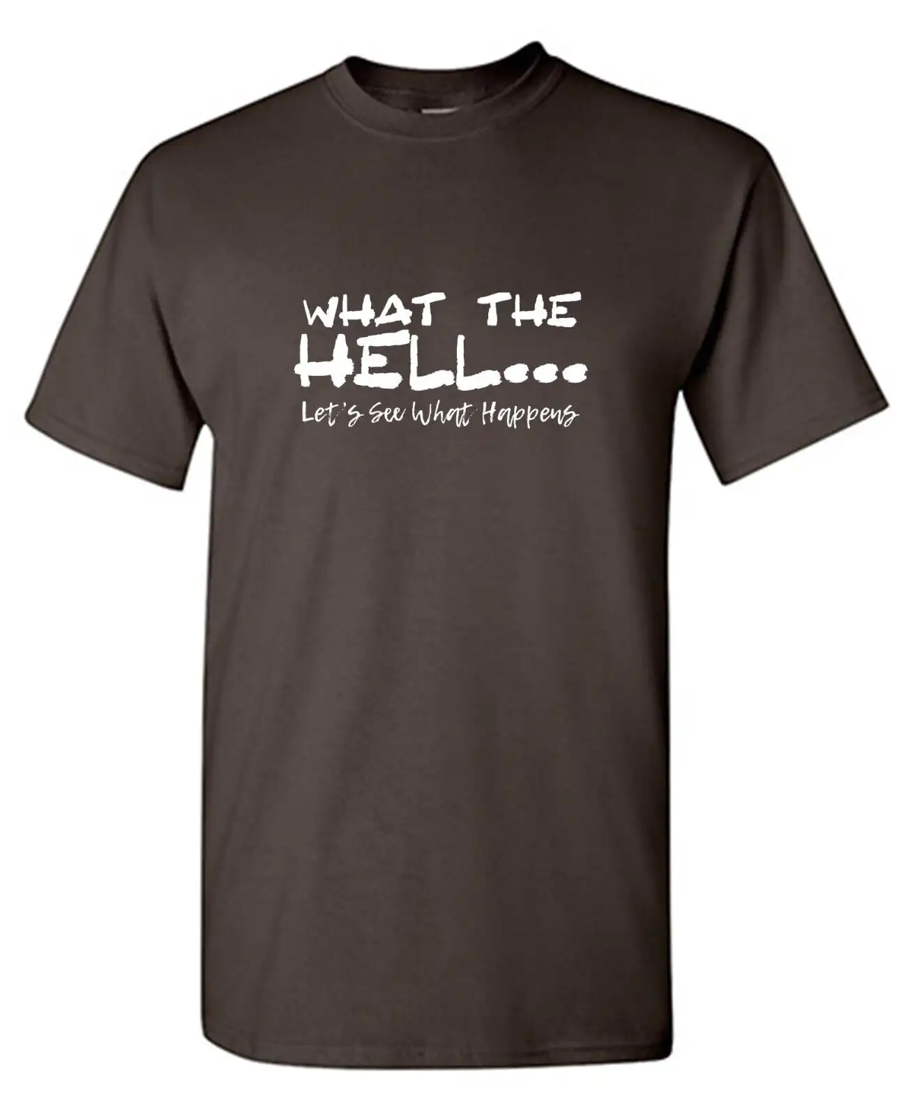 What The Hell Slogan T-Shirt - Image 6