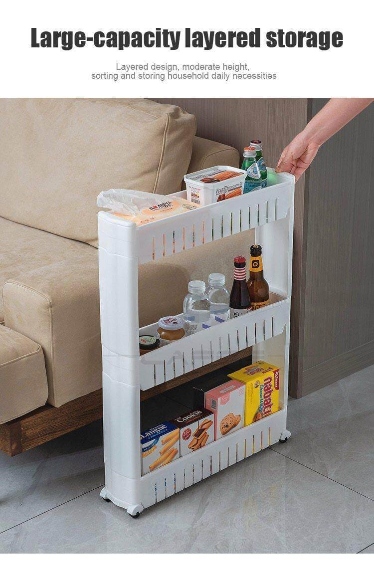 Wheeled Mobile Tiny Storage Shelf - Image 12