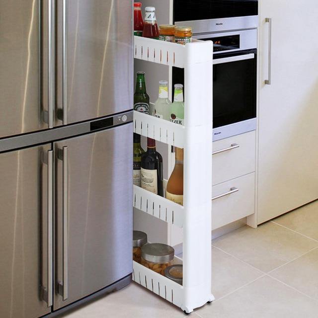 Wheeled Mobile Tiny Storage Shelf - Image 16