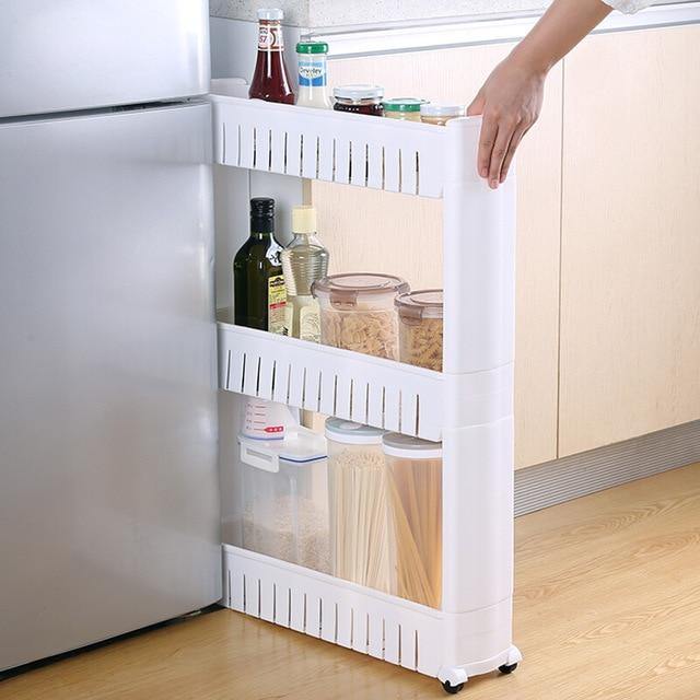 Wheeled Mobile Tiny Storage Shelf - Image 5