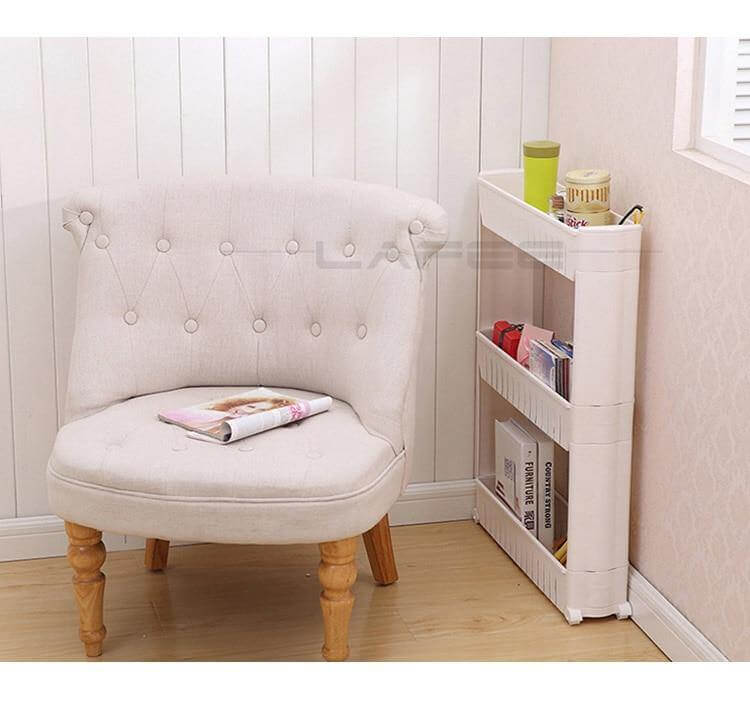 Wheeled Mobile Tiny Storage Shelf - Image 8