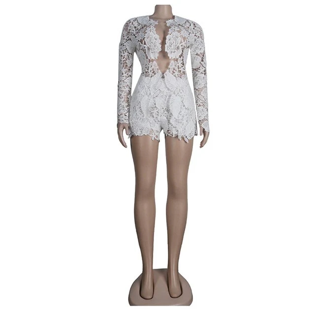 White Lace Dress - Image 7