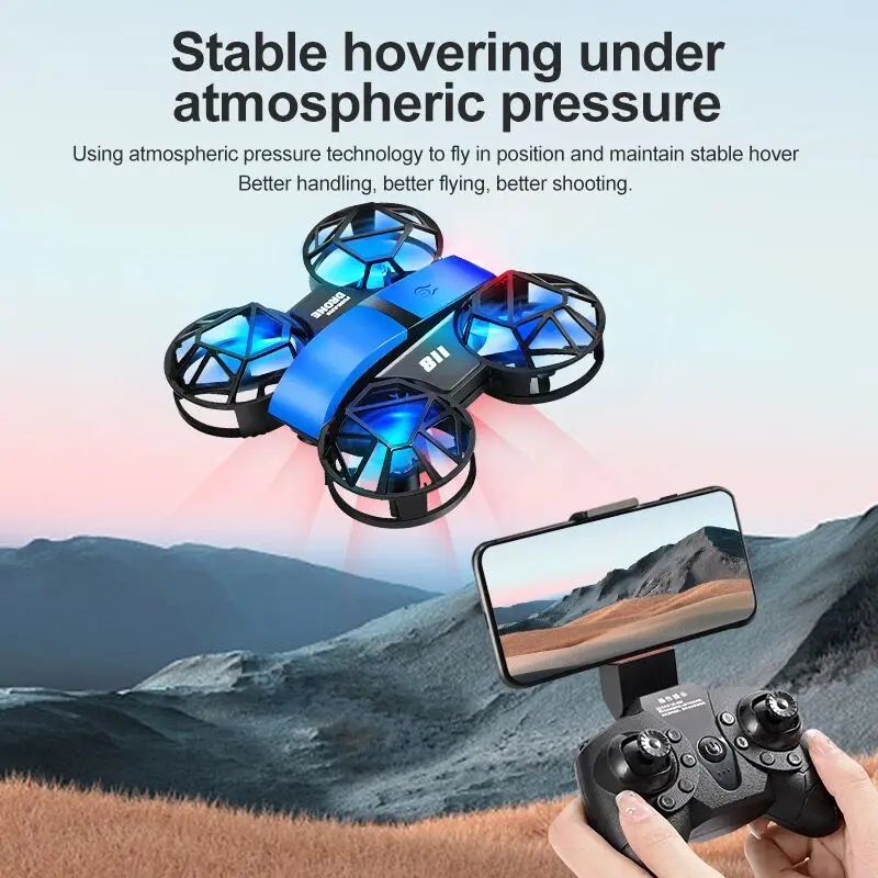 Wide Angle Lens Fully Protected Aerial Photography Drone - Image 5