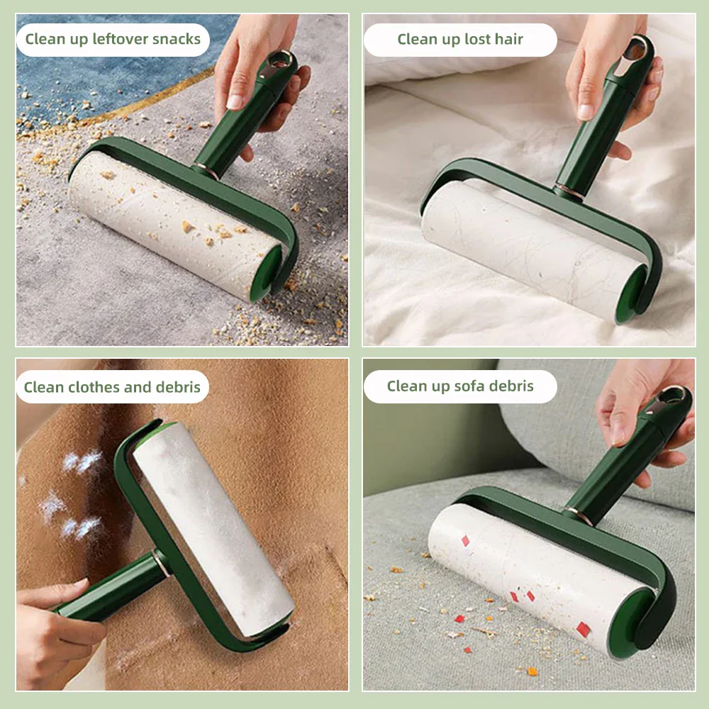 Wide Sticky Clean Paws Pet Hair Lint Roller - Image 5