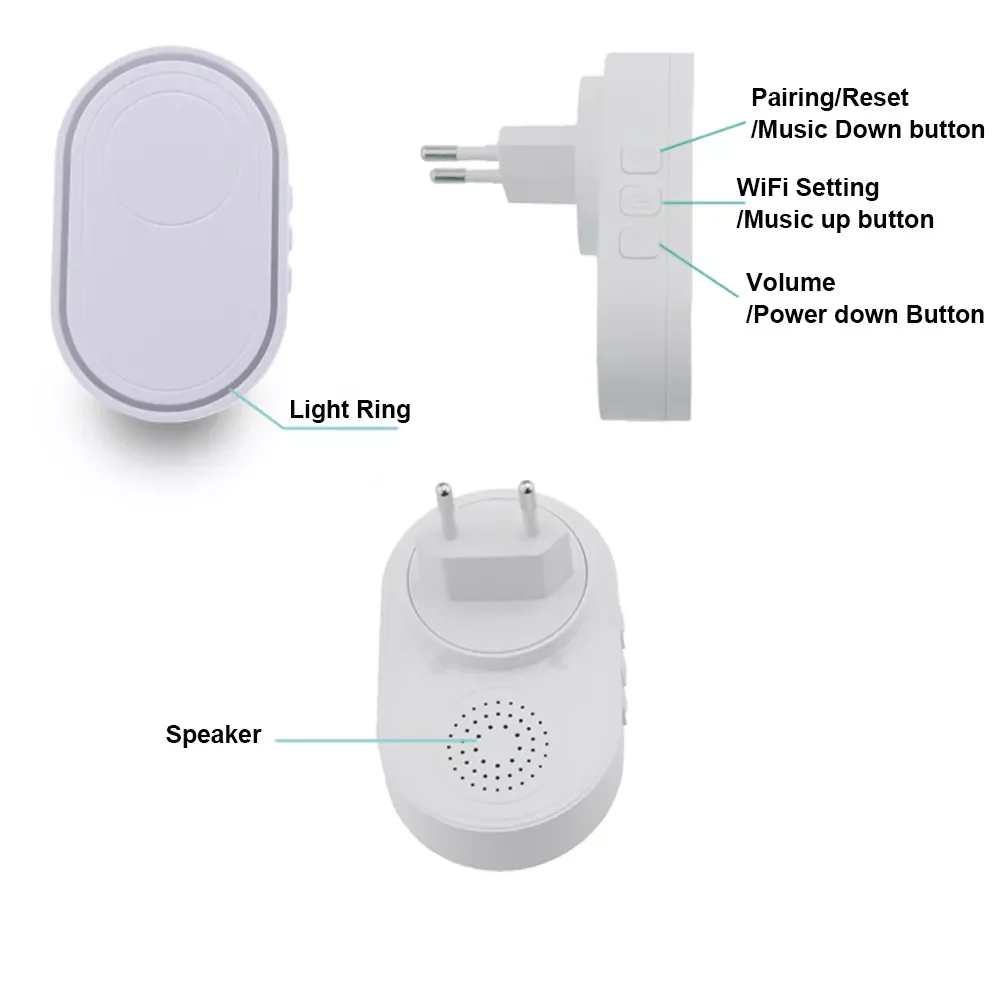 WiFi SOS Elderly Safe Signal Alarm Bracelet - Image 3