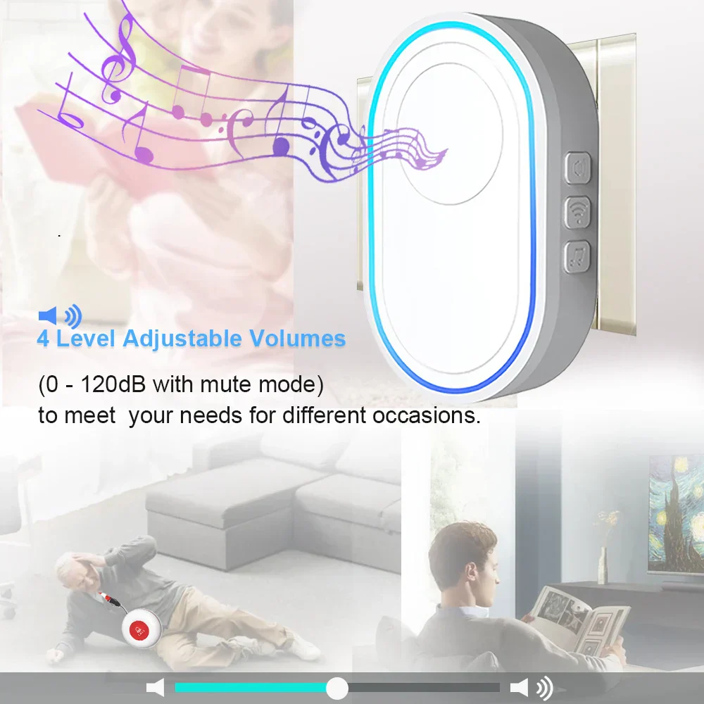 WiFi SOS Elderly Safe Signal Alarm Bracelet - Image 6