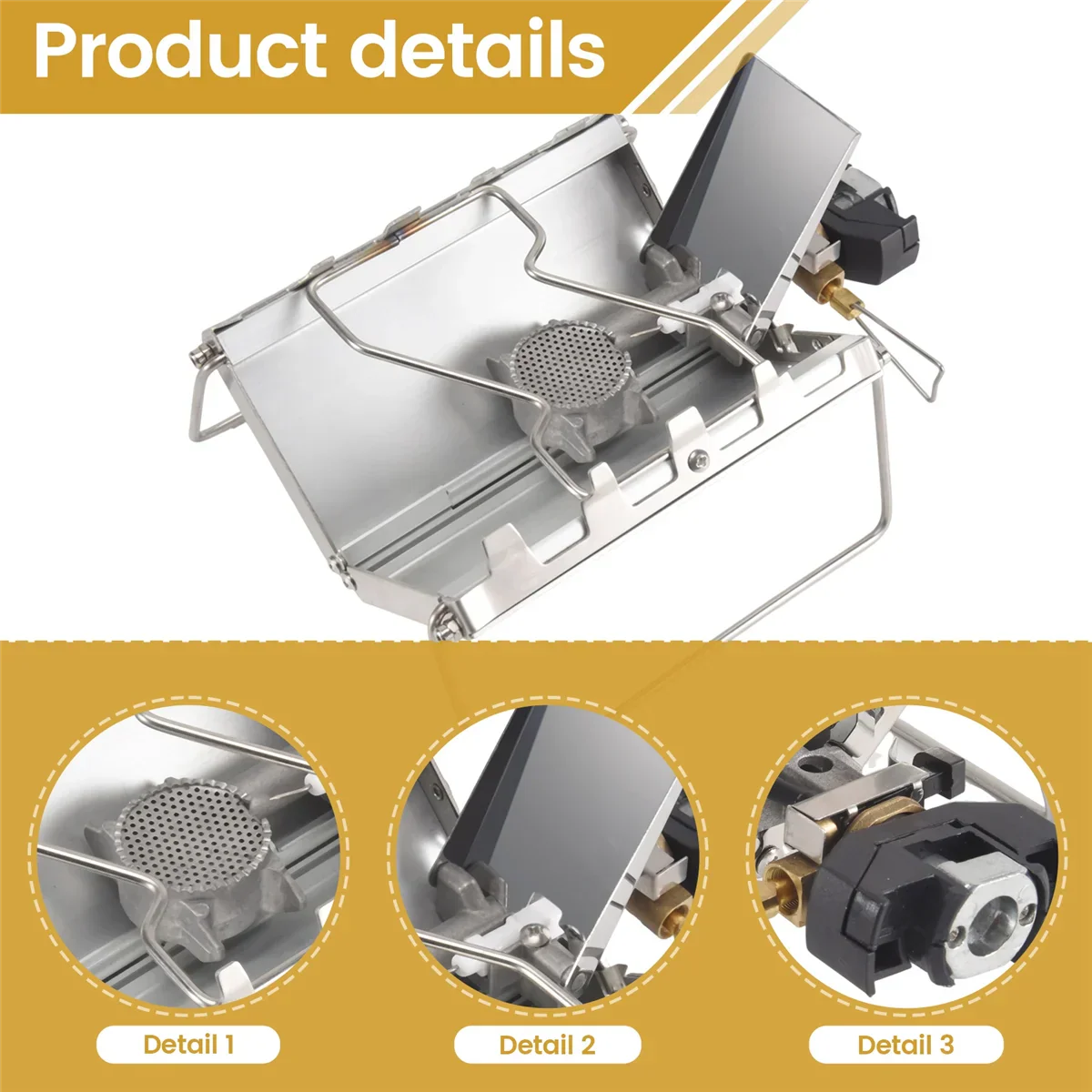 Wild Burner Foldable High-Power Camping Gas Stove - Image 3