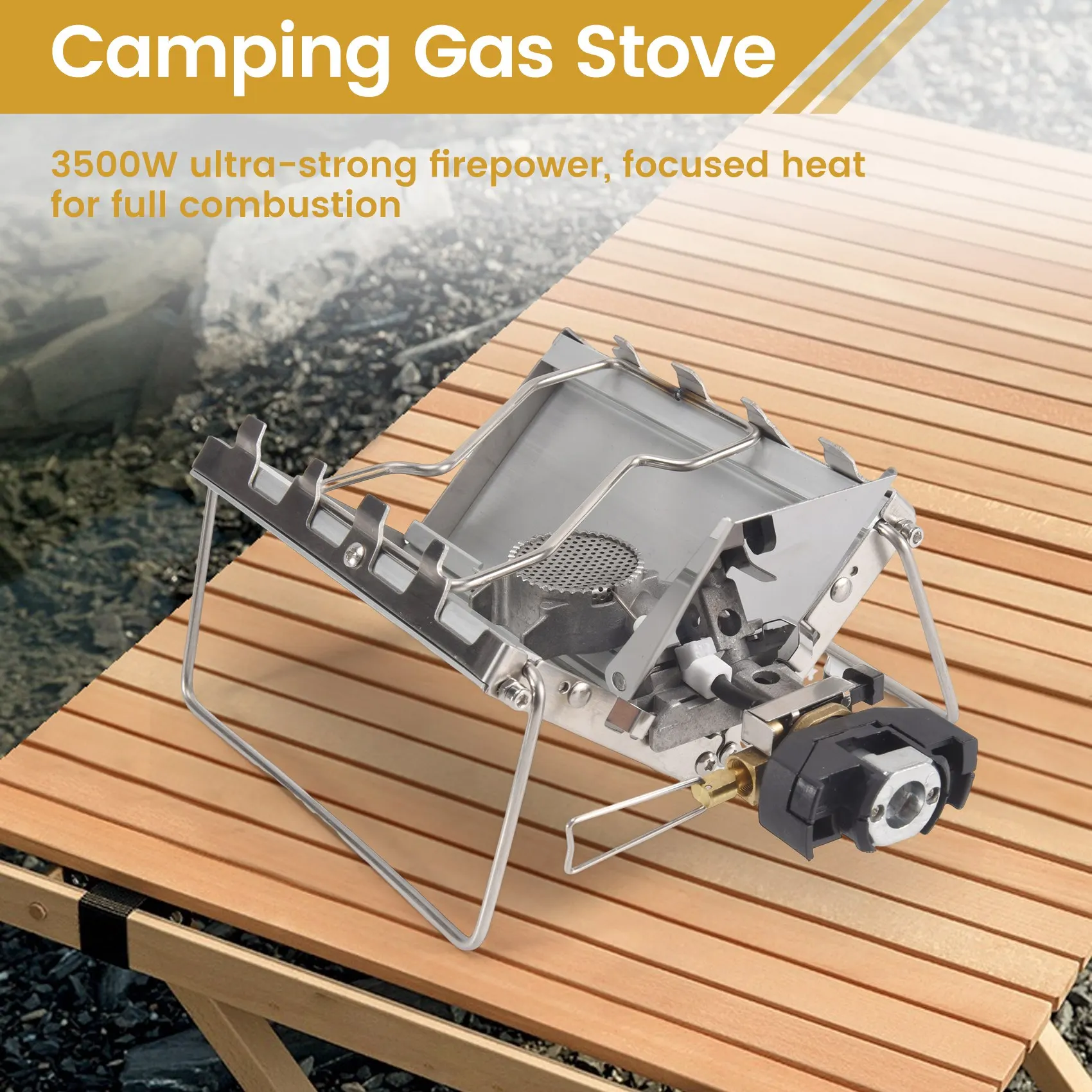 Wild Burner Foldable High-Power Camping Gas Stove - Image 6