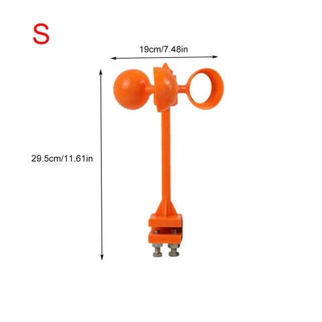 Wind Power Rotating Solar Animal Repeller - Image 13