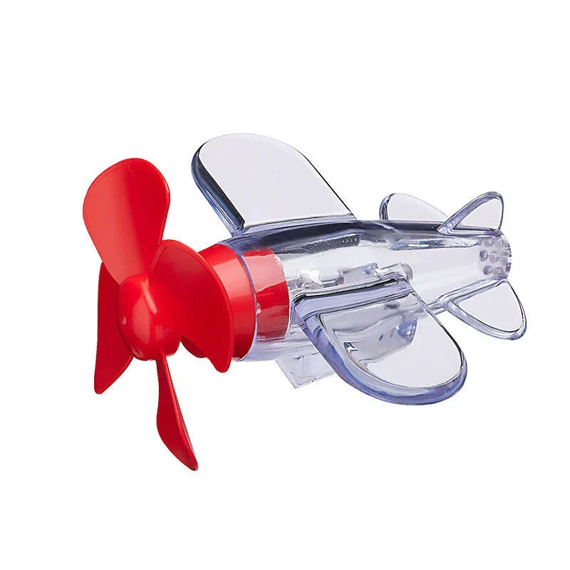 Wind-Powered LED Mini Airplane Car Decor - Image 4