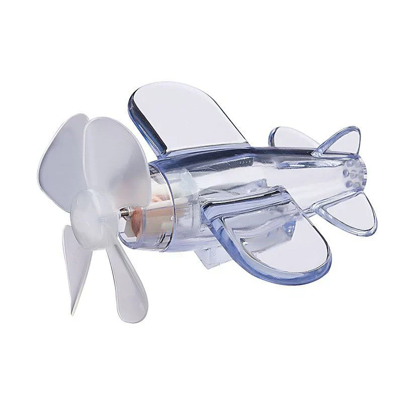 Wind-Powered LED Mini Airplane Car Decor - Image 5