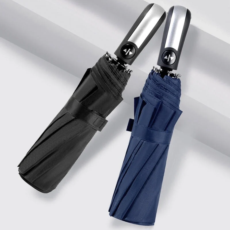 Wind Resistant Anti-UV Automatic Sleek Umbrella