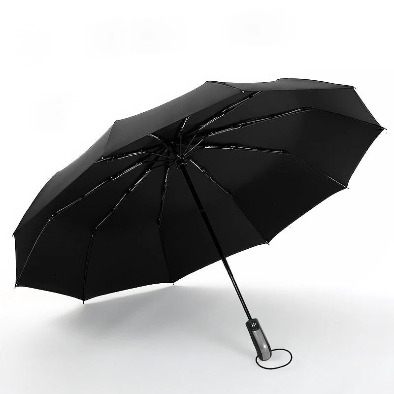Wind Resistant Anti-UV Automatic Sleek Umbrella - Image 9