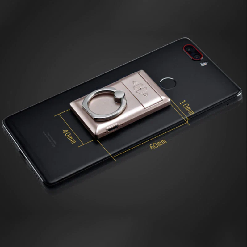Windproof Lighter Mobile Phone Holder - Image 3