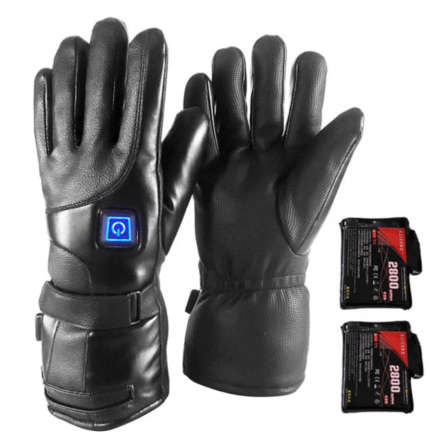 Windproof Unisex Heated Gloves - Image 10