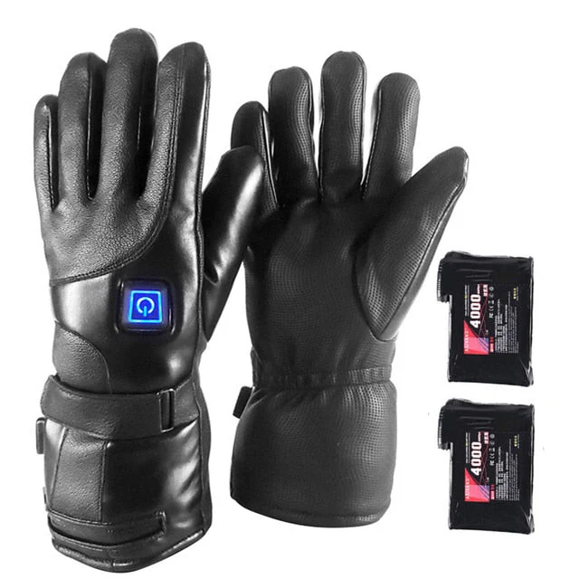 Windproof Unisex Heated Gloves - Image 4
