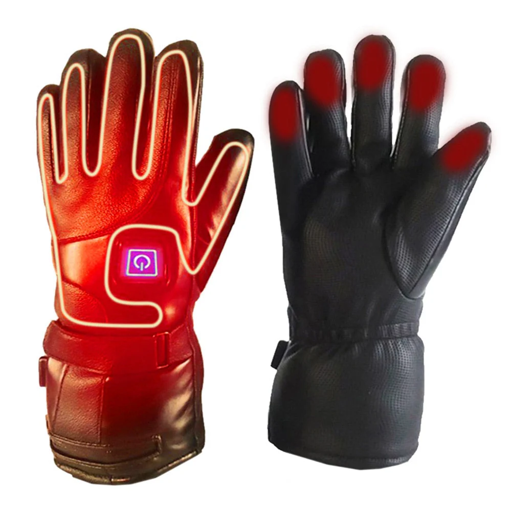 Windproof Unisex Heated Gloves - Image 6