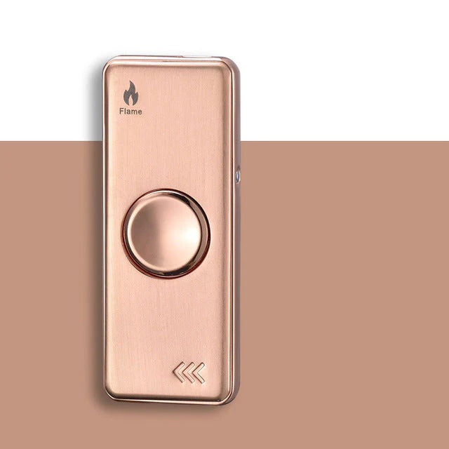 Windproof USB Lighter Fidget Spinner - Image 12